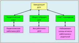 Структура управления МБДОУ д/с № 262